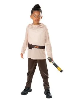 Obi Wan Kenobi Classic Costume With Lightsaber For Kids - Disney Star Wars