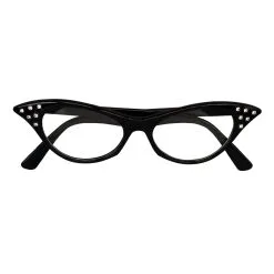 Forum Novelties 50's Style Black Glasses For Adults