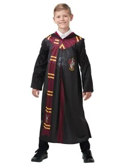 Harry Potter Printed Scarf Robe For Kids - Warner Bros Harry Potter