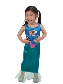 Ariel Live Action Costume For Toddlers - Disney The Little Mermaid