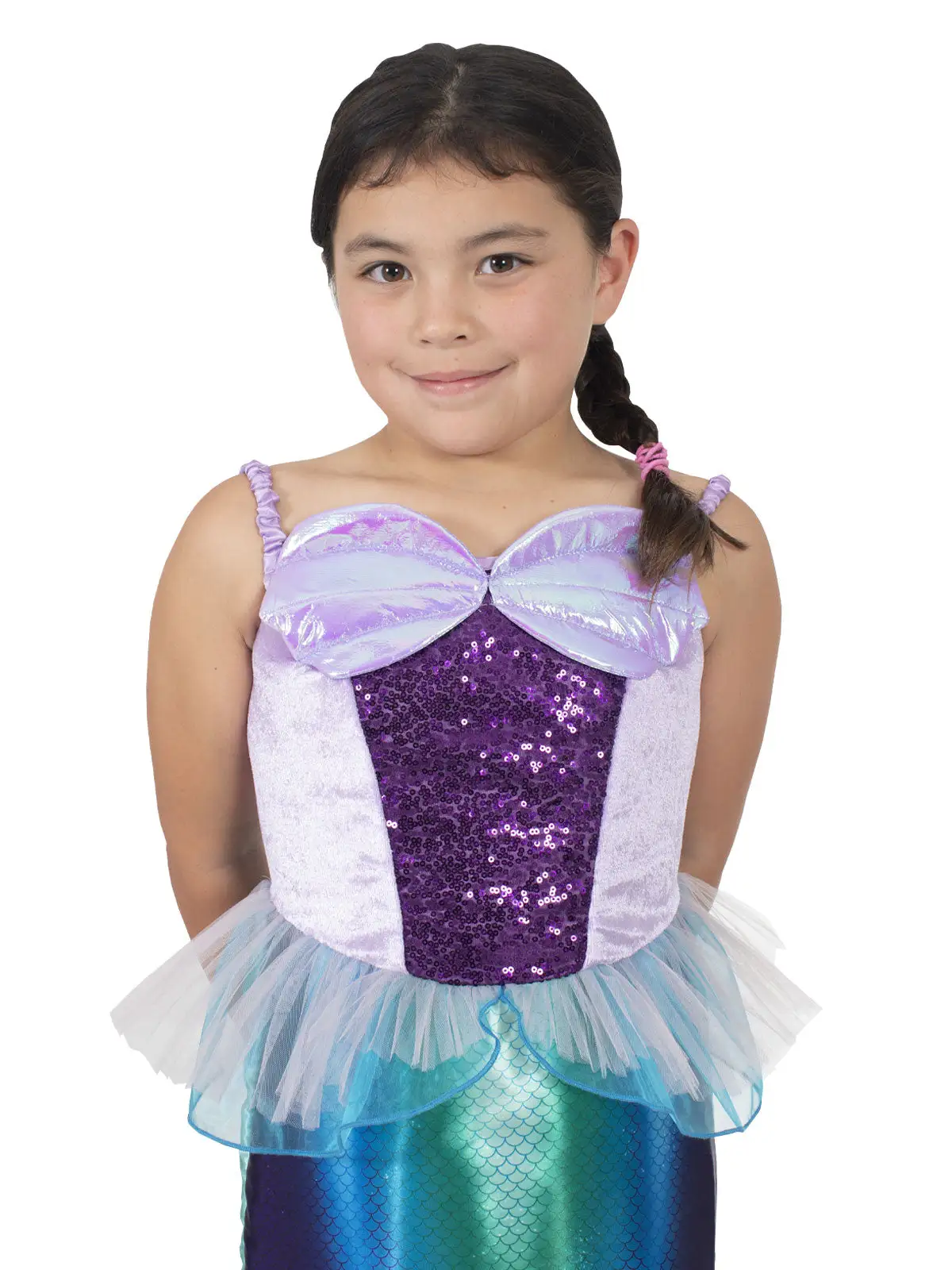 Ariel Live Action Deluxe Costume For Kids - Disney The Little Mermaid - Image 3