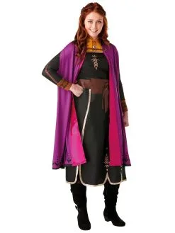 Anna Deluxe Costume For Adults - Disney Frozen 2