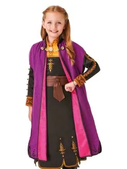 Anna Limited Edition Travel Dress Costume For Kids - Disney Frozen 2