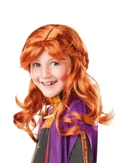 Anna Wig For Kids - Disney Frozen 2