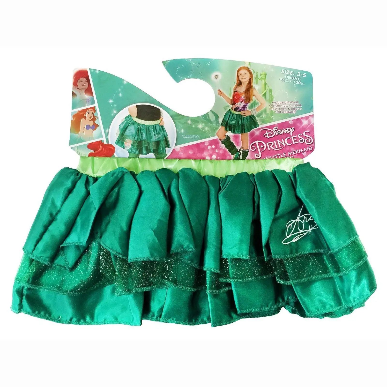 Ariel Tutu Skirt For Kids - Disney The Little Mermaid - Image 3