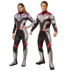 Avengers Deluxe Team Suit Costume For Adults - Marvel Avengers: Endgame