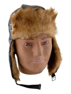 Aviator Hat With Faux Fur For Adults