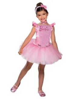 Barbie Ballerina Costume For Kids - Mattel Barbie