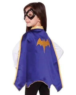 Batgirl Cape Set For Kids - Warner Bros DC Super Hero Girls