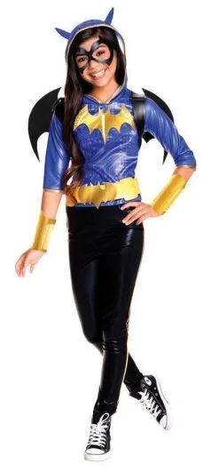 Batgirl Deluxe Costume For Kids - Warner Bros DC Super Hero Girls
