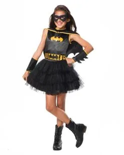 Batgirl Tutu Dress Costume For Kids - Warner Bros DC Comics