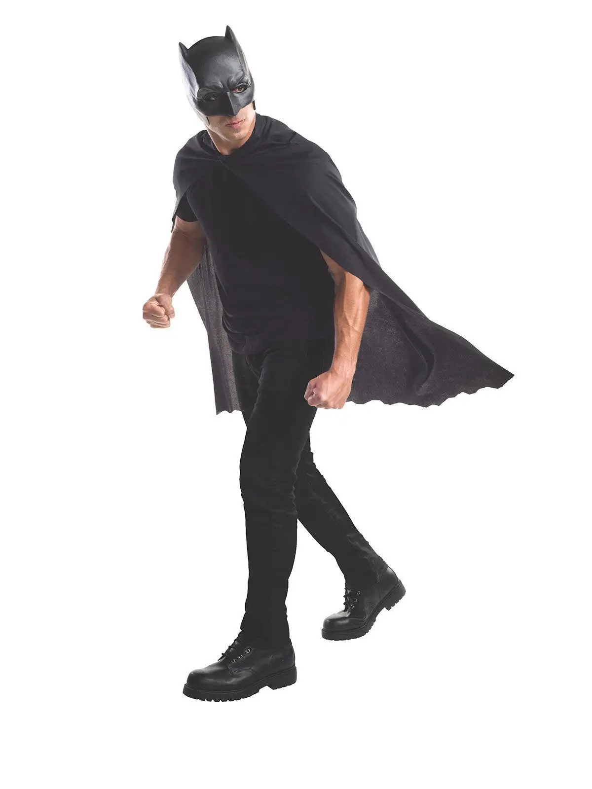 Batman Cape & Mask Set For Adults - Warner Bros DC Comics