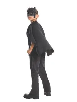 Batman Cape & Mask Set For Kids - Warner Bros DC Comics