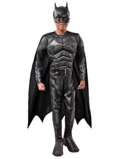 Batman Deluxe Costume For Kids - Warner Bros The Batman
