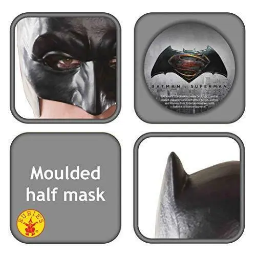 Batman Half Mask For Adults - Warner Bros Dawn Of Justice - Image 3
