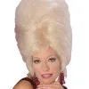 Beehive Blonde Wig For Adults