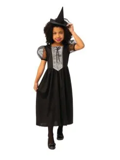 Black Witch Costume For Kids