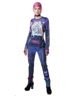 Brite Bomber Costume For Adults - Fortnite