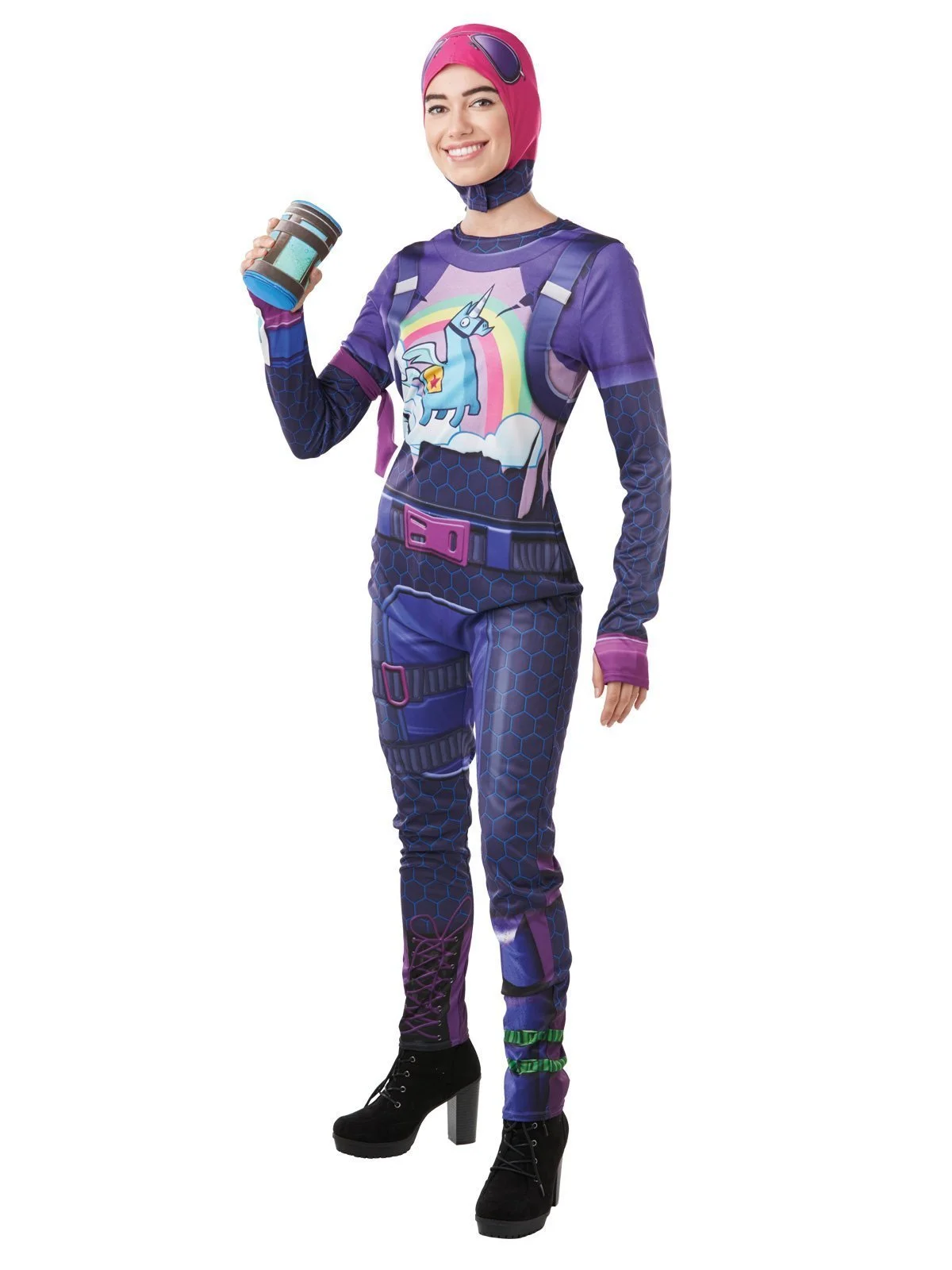 Brite Bomber Costume For Adults - Fortnite - Image 3