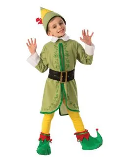 Buddy The Elf Costume For Kids - Elf Movie