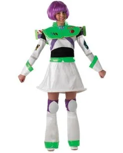 Buzz Lightyear Dress Costume For Adults - Disney Pixar Toy Story