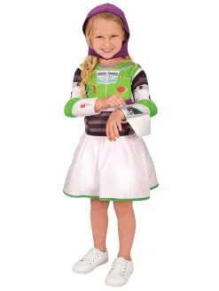 Buzz Lightyear Dress Costume For Toddlers - Disney Pixar Toy Story 4