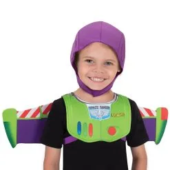 Buzz Lightyear Wings & Snood Accessory Set For Kids - Disney Pixar Toy Story 4