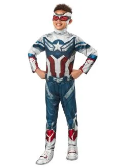 Captain America Costume For Kids - Marvel Falcon And The Winter Soldier