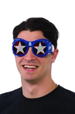 Captain America Goggles For Adults - Marvel Avengers