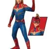 Captain Marvel Hero Costume For Kids - Marvel Captain Marvel