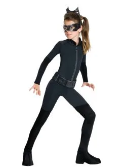 Catwoman Costume For Kids - Warner Bros Dark Knight