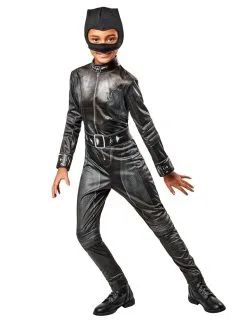 Catwoman Deluxe Costume For Kids - Warner Bros The Batman