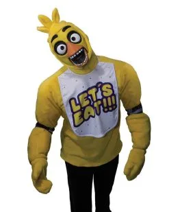 Chica The Chicken Deluxe Costume For Adults - Five Night's At Freddy's