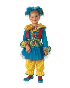 Clown 'Dotty The Clown' Costume For Kids
