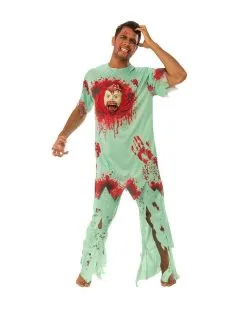 Crazy Patient Costume For Adults