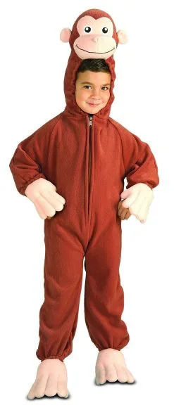 Curious George Costume For Toddlers And Kids