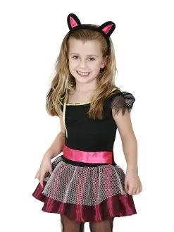 Cute Cat Rock Star Costume For Kids