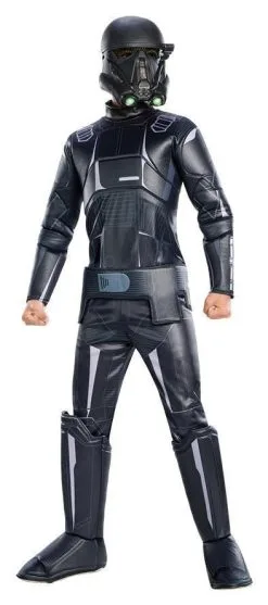 Death Trooper Rogue One Deluxe Costume For Kids - Disney Star Wars