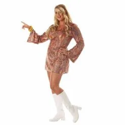 Disco Dolly Plus Costume For Adults