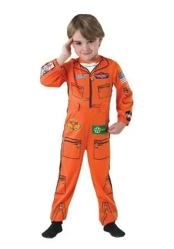 Dusty Crophopper Flight Suit Costume For Kids - Disney Planes