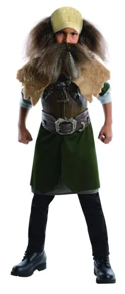 Dwalin Deluxe Costume For Kids - Warner Bros The Hobbit