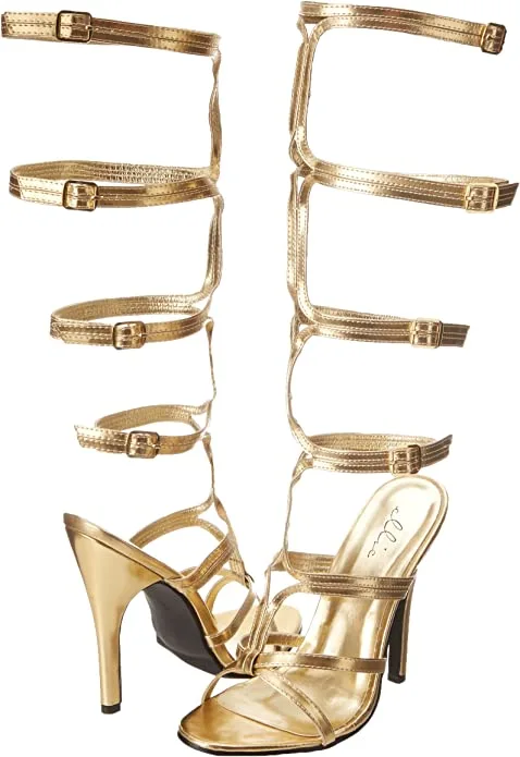 Egyptian Sexy Gold Sandal For Adults - Image 4