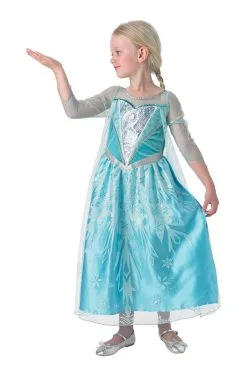 Elsa Premium Costume For Kids - Disney Frozen