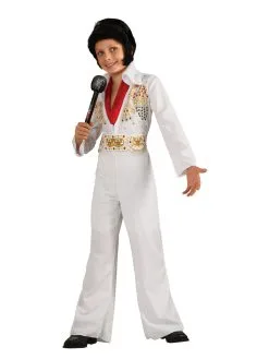 Elvis Deluxe Costume For Kids - Elvis Presley