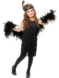 Fashionable Flapper Costume For Kids