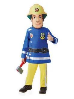 Fireman Sam Costume For Toddlers - Mattel Fireman Sam