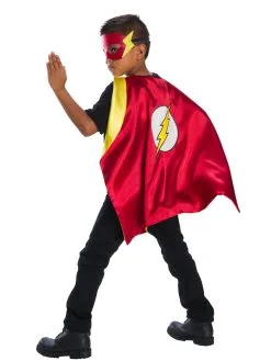 Flash Cape Set For Kids - Warner Bros DC Comics