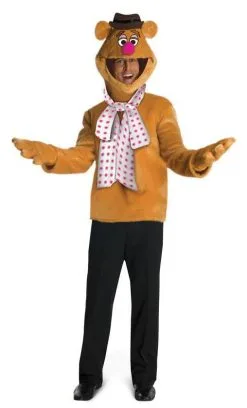 Fozzie Bear Costume For Adults - Disney The Muppets