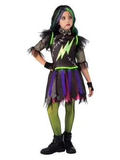 Frankie Girl Light Up Costume For Kids