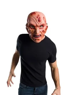 Freddy Krueger Vacuform Mask For Adults - Warner Bros Nightmare On Elm St